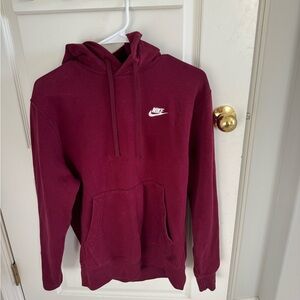 MAROON Mens Nike Sweatshirt SIZE: Small
